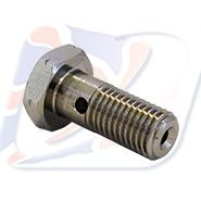 M8X1.00X20 Hex Single Banjo Bolt Chrome