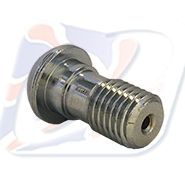 10x1.25mm DOMED SINGLE BANJO BOLT CHROME