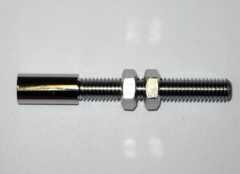 FERRULE ADJUSTER M8x1.25x50mm + L/NUTS
