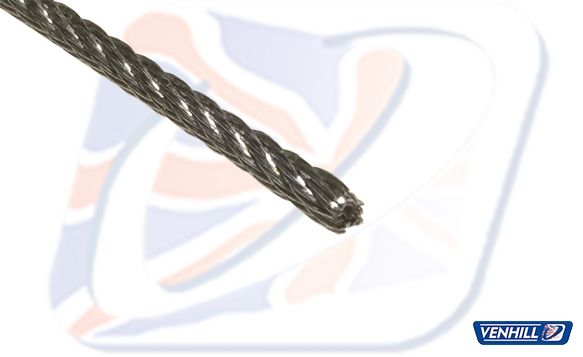 2mm 7x7 STAINLESS WIRE ROPE (Per M) | Venhill USA