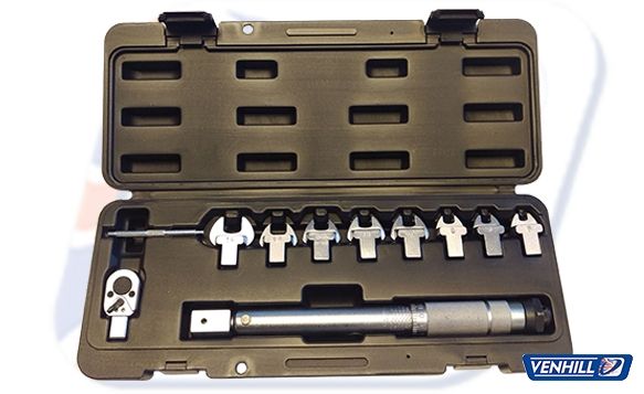 Open End Torque Wrench Interchangeable Head: 1-1/4 Drive