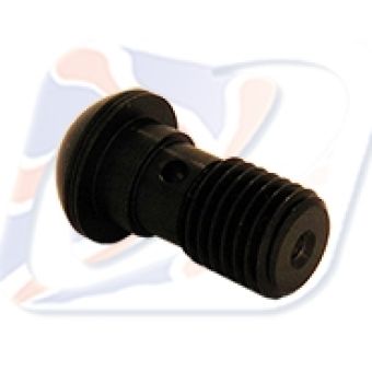10x1.25mm DOMED SINGLE BANJO BOLT BLACK