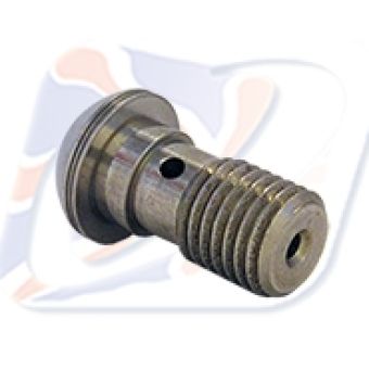 10x1.25mm DOMED SINGLE BANJO BOLT S/S