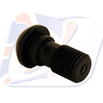 DOMED SINGLE BANJO BOLT 7/16