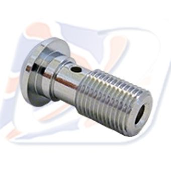DOMED SINGLE BANJO BOLT 7/16
