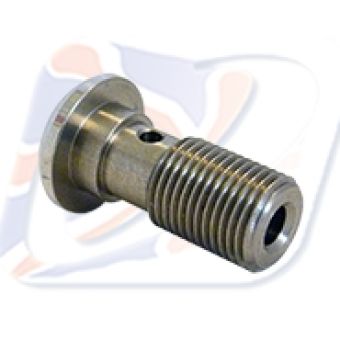DOMED SINGLE BANJO BOLT 7/16