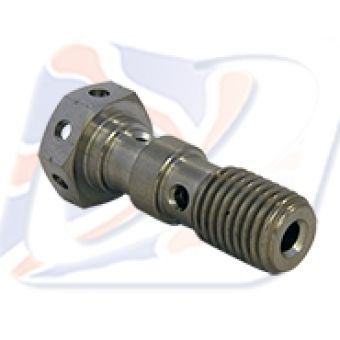 M10x1.25 mm DOUBLE BANJO BOLT -  TITANIU