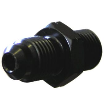 M10x1.25 MALE CONVEX ADAPTOR, BLACK