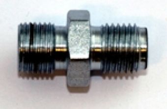 3/8 UNF MALE CONCAVE ADAPTOR, CHROME