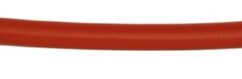 Stainless Braided Teflon Hose Red