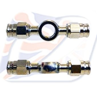 -3 DOUBLE ENDED BANJO - CHROME