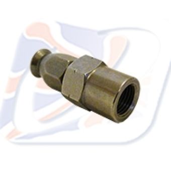 10x1 FEMALE HOSE. END, STAINLESS