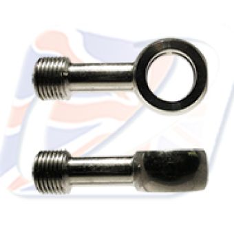 M10 STRAIGHT BANJO, STAINLESS