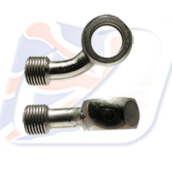 M10 BANJO 45° SIDE, STAINLESS