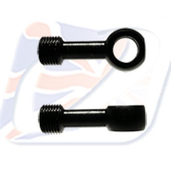 M8 STRAIGHT BANJO, BLACK