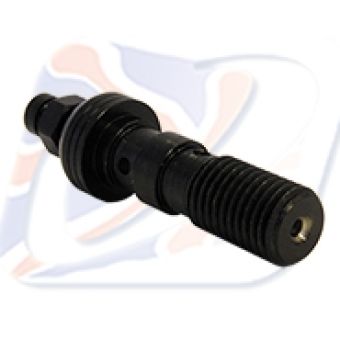 M10X1.25 DOUBLE BLEED BANJO BOLT, BLACK
