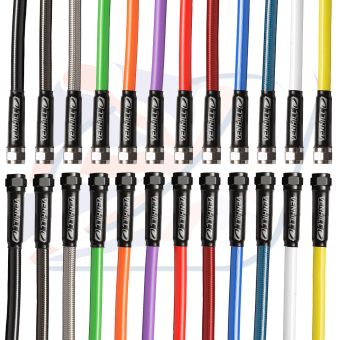 950mm LINE WITH 1/8 BSP SWIVEL NUTS