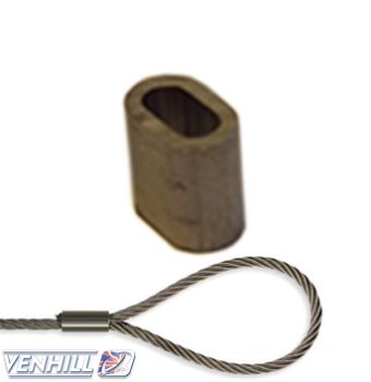 ALUMINIUM SPLICING FERRULE FOR 2mm WIRE