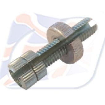 SLOTTED LEVER ADJUSTER, M8x1.25 x 30mm