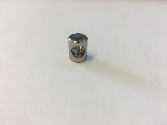 BARREL NIPPLE 3/8in O.D. x 12mm LONG