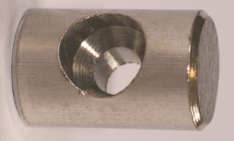 BARREL NIPPLE 3/8in O.D. x 13mm LONG