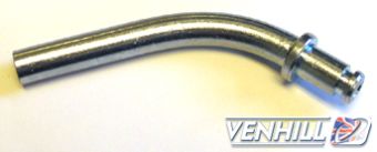 45deg FERRULE BEND,CHROME - YAMAHA