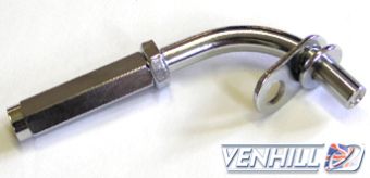 FERRULE BEND WITH ADJUSTER - CHROME