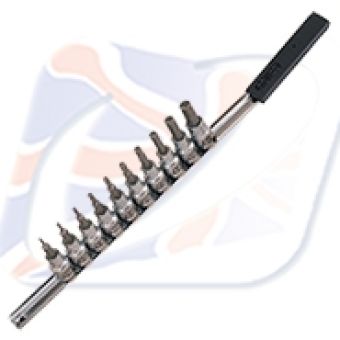 HEX BIT SOCKET SET - 3/8 INCH DRIVE