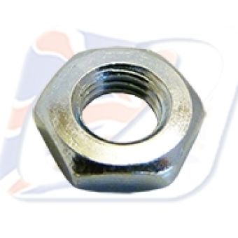 LOCK NUT STEEL 10x1.25  - ZINC PLATED