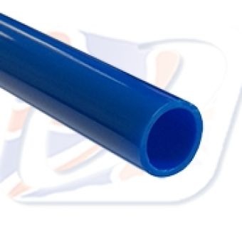 RIGID BLUE NYLON TUBE 8mmID x 10mmOD x1M