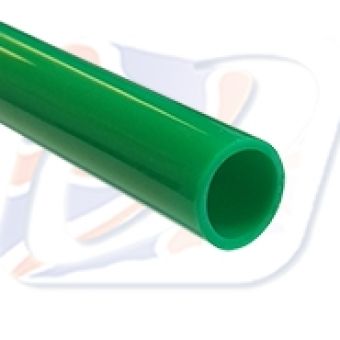 RIGID GREEN NYLON TUBE 8mmID x 10mmODx1M