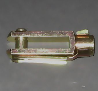 LONG CLEVIS WITH 8mm PIN. M6x1.0 THREAD