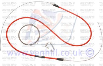 ROTAX MAX THROTTLE CABLE - RED