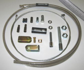 1MT CAR THROTTLE KIT- ST/ST BRAIDED